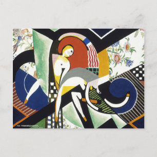 Carte Postale La Thundershower, oeuvre colorée