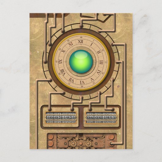 Carte Postale La Time Machine - H. G. Puits (Devant)