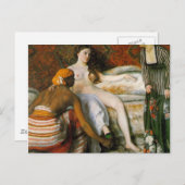 Carte Postale La Toilette, Frederick Brazille (Devant / Derrière)