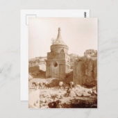 Carte Postale La tombe d'Absalom à Jérusalem (Devant / Derrière)
