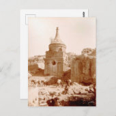 Carte Postale La tombe d'Absalom à Jérusalem (Devant / Derrière)