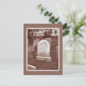 Carte Postale La tombe de Washington Irving (Debout devant)