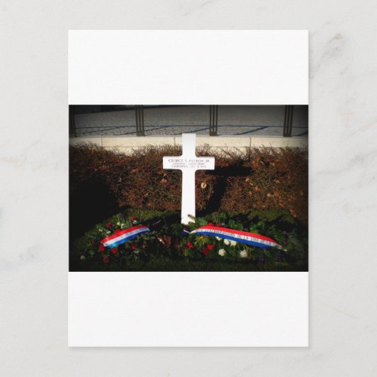 Carte Postale La tombe du général Patton (Devant)
