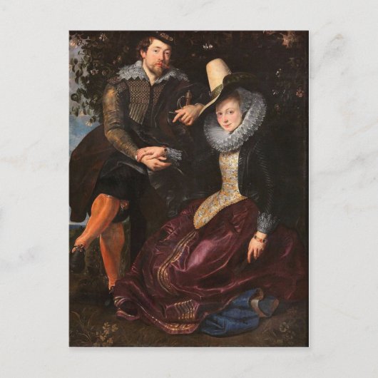 Carte Postale La tonnelle de chèvrefeuille par Pierre Paul Ruben (Devant)