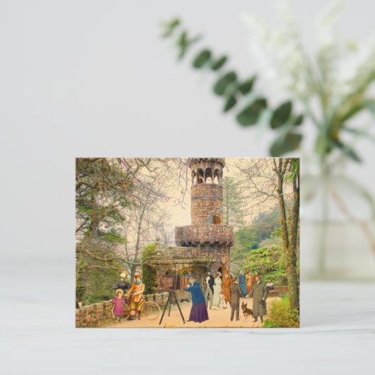 Carte Postale La Torre de la Quinta da Regaleira (Portugal) (Debout devant)