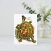 Carte Postale La tortue (Debout devant)
