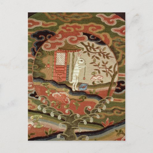 Carte Postale La Tortue et le lièvre, période Edo (Devant)