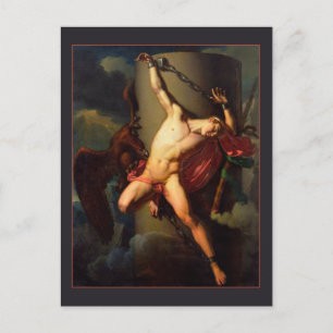 Carte Postale La torture de Prométhée par Jean Lair