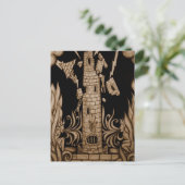 Carte Postale La tour (Debout devant)