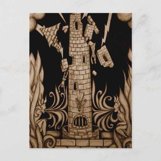 Carte Postale La tour (Devant)