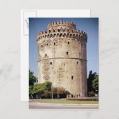 Carte Postale La tour blanche, construite pendant (Devant / Derrière)