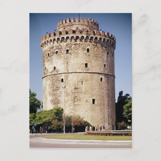 Carte Postale La tour blanche, construite pendant (Devant)