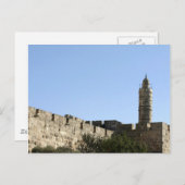 Carte Postale La tour de David (Devant / Derrière)