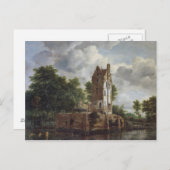 Carte Postale La tour de l'église (Devant / Derrière)