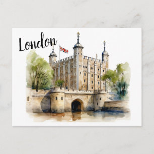 Carte Postale La Tour de Londres : Gardien de l'Histoire britann