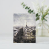 Carte Postale la tour eiffel (Debout devant)