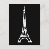 Carte Postale la tour Eiffel (Devant)