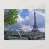 Carte Postale La Tour Eiffel (Devant)