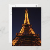 Carte Postale La Tour Eiffel (Devant / Derrière)