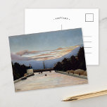 Carte Postale La Tour Eiffel | Henri Rousseau<br><div class="desc">La Tour Eiffel (1898) de Henri Rousseau, poète impressionniste français. L'huile originale sur toile est une peinture murale de la Tour Eiffel et de la Seine à Paris. Rousseau est un artiste autodidacte et est considéré comme un peintre naïf ou primitif. Son oeuvre a eu une influence considérable sur plusieurs...</div>