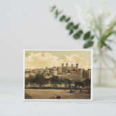 Carte Postale La tour, Londres, Angleterre rare Photochrom (Debout devant)
