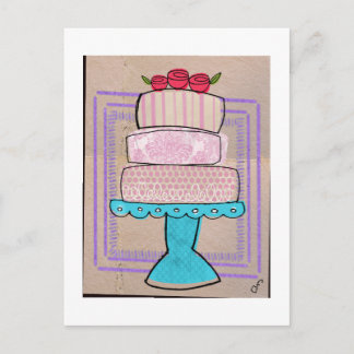 Carte Postale La Tour Pastel Motif