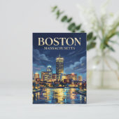 Carte Postale La Tour Prudential USA (Debout devant)