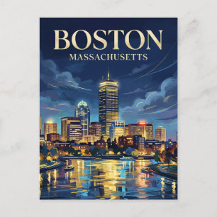 Carte Postale La Tour Prudential USA
