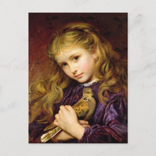 Carte Postale La tourterelle de Sophie Anderson (Devant)