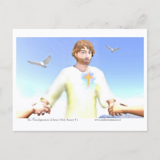 Carte Postale La Transfiguration de Jésus (Devant)