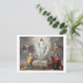 Carte Postale La Transfiguration (huile sur cuivre) (Debout devant)