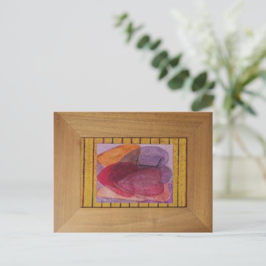 Carte Postale La transparence des coeurs entrelacés (Debout devant)