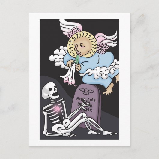 Carte Postale La trompette d'ange (Devant)