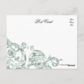 Carte Postale La Tulipe (Dos)