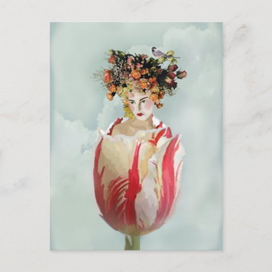 Carte Postale La Tulipe (Devant)