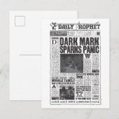 Carte Postale La Une du Prophete Quotidien (Devant / Derrière)