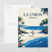 Carte Postale La Union Philippines (Devant / Derrière)