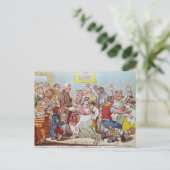 Carte Postale La vaccine ou les effets merveilleux (Debout devant)