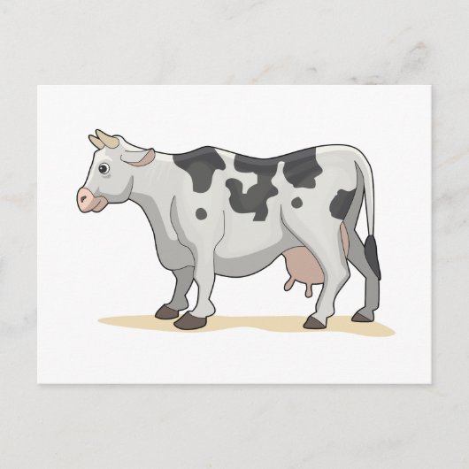 Carte Postale La vache (Devant)