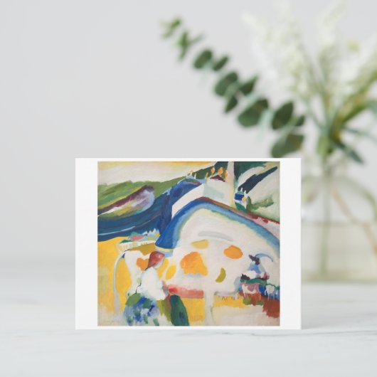 Carte Postale La vache | Wassily Kandinsky | (Debout devant)