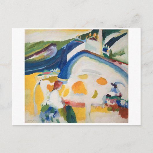 Carte Postale La vache | Wassily Kandinsky | (Devant)