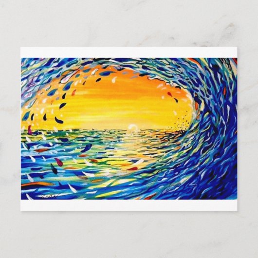 Carte Postale La vague (Devant)