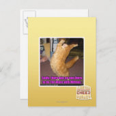 Carte Postale La vague (Devant / Derrière)