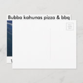 Carte Postale La vague du Ciel (Devant / Derrière)