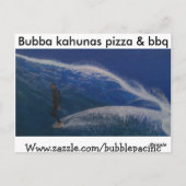 Carte Postale La vague du Ciel (Dos)