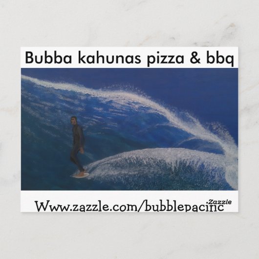 Carte Postale La vague du Ciel (Dos)