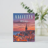 Carte Postale La Valette, joyau de la Méditerranée (Debout devant)