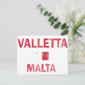 Carte Postale La Valette Malte Designs (Debout devant)