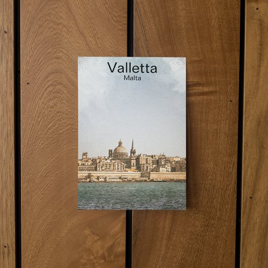 Carte Postale La Valette Malte Méditerranée
