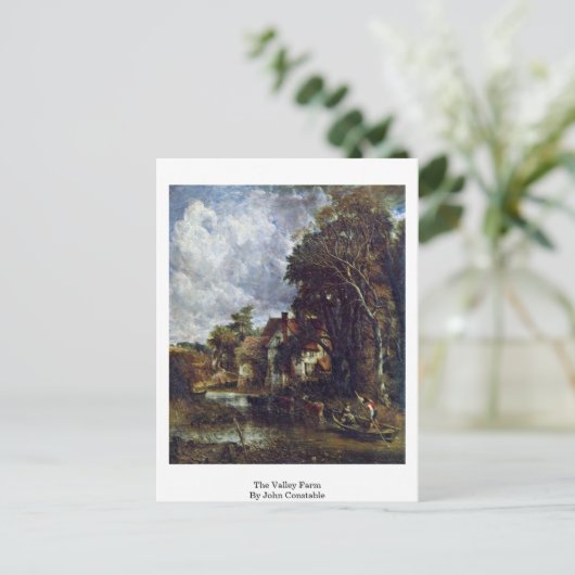 Carte Postale La Vallée De John Constable (Debout devant)